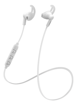 STREETZ Bluetooth stay-in-ear headset with mic, Bluetooth 5.0, white (HL-BT304)