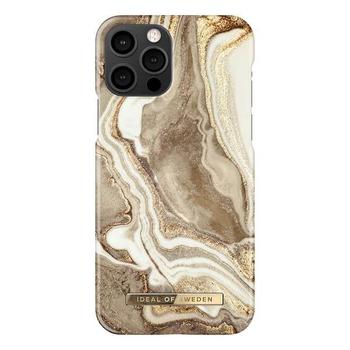 iDEAL OF SWEDEN IDEAL FASHION CASE IPHONE 12/12 PRO GOLDEN SAND MARBLE ACCS (IDFCGM19-I2061-164)