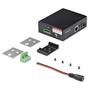 STARTECH StarTech.com PoE+ Industrial Fiber to Ethernet Media Converter 60W, SFP to RJ45, Singlemode/ Multimode Fiber to Copper Gigabit Ethernet, Compact, IP-30/ -40 to +75C, PoE+ Media Converter - Fiber Media  (IMC1GSFP60W)