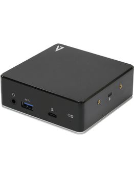 V7 USB-C PD UNIVERSAL DOCK 2X HDMI 1080P COMBO AUDIO GB ETHERNET ACCS (UCDDS1080P)