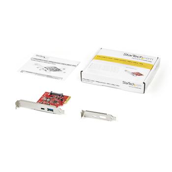 STARTECH 2-PORT 10GBPS USB-A/ USB-C PCIE CARD USB 3.1 GEN 2 PCI EXPRESS CTLR (PEXUSB311AC3)