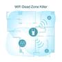 TP-LINK RE605X - Wi-Fi range extender - GigE - Wi-Fi 6 - 2.4 GHz, 5 GHz - in wall (RE605X)