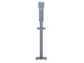 MULTIBRACKETS M Automatic Hand Sanitizer Floorstand | Fast 1520mm | VESA 50x50-100x100 | Vit (7350073739646)