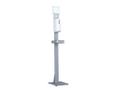 MULTIBRACKETS Automatic Hand Sanitizer Floorstand,  White (7350073739646)