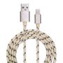 GARBOT Grab&Go 1m Braided Lightning Cable Gold