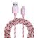 GARBOT Grab&Go 1m Braided Lightning Cable Pink