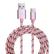 GARBOT Grab&Go 1m Braided Type-C Cable Pink