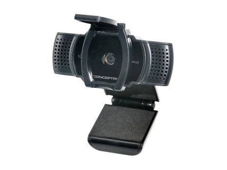 CONCEPTRONIC Webcam AMDIS 1080P HD Webcam+Microphone sw (AMDIS06B)