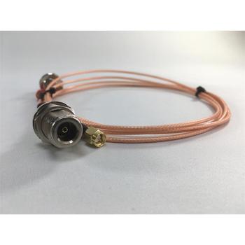 CSG Antennekabel RG316, 1 m N-hun med mutter/ SMA-han (111221)