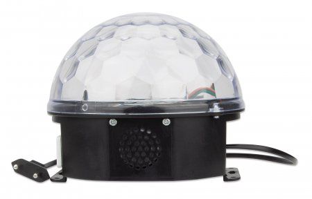 MANHATTAN Sound Science Bluetooth® Disco Light Ball Speaker , (165235)