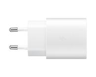 Samsung 25 watt reiseadapter - USB-C uten kabel, USB PD 3.0 PPS (EP-TA800NWEGEU)