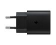 SAMSUNG 25W TRAVEL ADAPTER (W/O CABLE, BLACK)