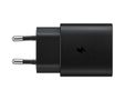 SAMSUNG 25W TRAVEL CHARGER (W/O CABLE) BLACK (EP-TA800NBEGEU)