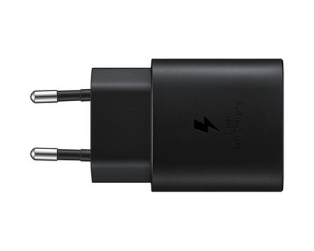 Samsung 25 watt reiseadapter - USB-C uten kabel, USB PD 3.0 PPS (EP-TA800NBEGEU)