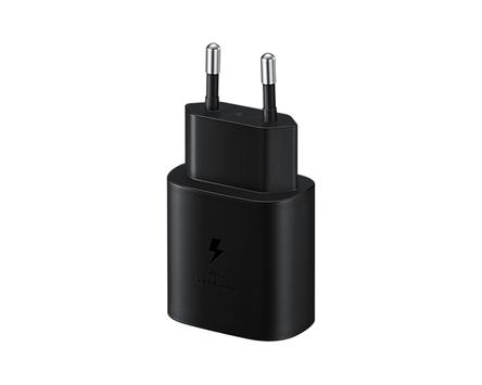 Samsung 25 watt reiseadapter - USB-C uten kabel, USB PD 3.0 PPS (EP-TA800NBEGEU)