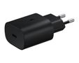 SAMSUNG 25W TRAVEL ADAPTER (W/O CABLE, BLACK) (EP-TA800NBEGEU)