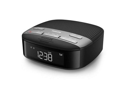 PHILIPS Radio Clock Digital Black,  (TAR3505/12)
