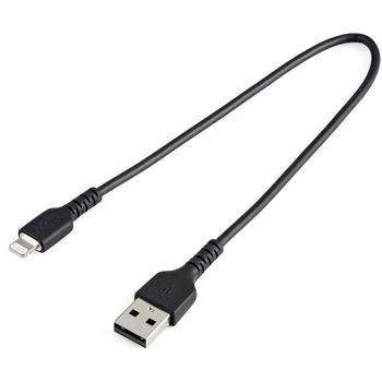 STARTECH StarTech.com 30cm Durable USB To Lightning Cable Cord (RUSBLTMM30CMB)