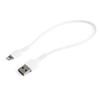 STARTECH 30CM USB TO LIGHTNING CABLE APPLE MFI CERTIFIED - WHITE CABL (RUSBLTMM30CMW)