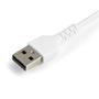 STARTECH 15CM USB TO LIGHTNING CABLE APPLE MFI CERTIFIED - WHITE CABL (RUSBLTMM15CMW)