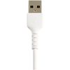 STARTECH 30CM USB TO LIGHTNING CABLE APPLE MFI CERTIFIED - WHITE CABL (RUSBLTMM30CMW)