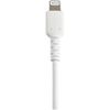 STARTECH 15CM USB TO LIGHTNING CABLE APPLE MFI CERTIFIED - WHITE CABL (RUSBLTMM15CMW)