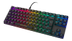 DELTACO TKL Mechanical keyboard, Brown switches, RGB, UK layout