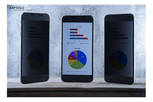 KAPSOLO 4-Way Adhesive Privacy Screen / Privacy Fi Factory Sealed (KAP12346)