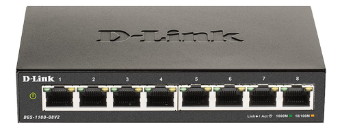 D-LINK 8-Port Gigabit Smart Managed (DGS-1100-08V2/E)
