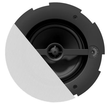 AUDAC Takhøyttaler Cali660/W Hvit Lukket Innfelling Toveis 64W 8Ohm 60W100V (CALI660/W)