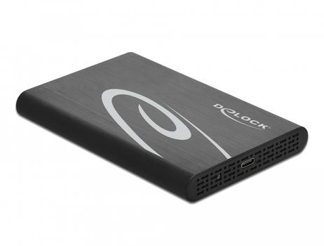 DELOCK External Enclosure for 2.5 SATA HDD / SSD with SuperSpeed USB 10 Gbps (USB 3.1 Gen 2) (42610)