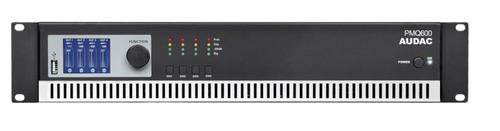 AUDAC PMQ600 4-kanal 100V DSP-forsterker,  4x600w RMS (PMQ600)