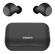 STREETZ True Wireless Stereo in-ear, dual earbuds, charge case, black