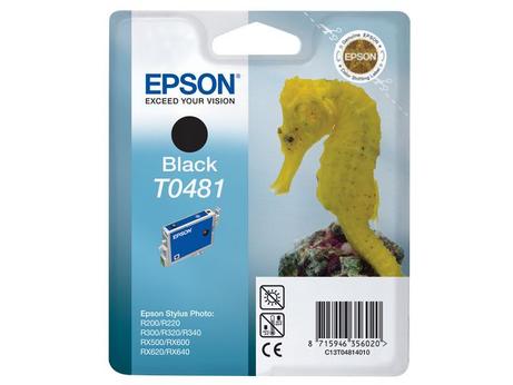 Epson T0481 - svart - original - blekkpatron