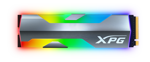 A-DATA ADATA XPG SSD Spectrix S20G RGB 500GB M.2 PCI Express 3.0 x4 (NVMe) (ASPECTRIXS20G-500G-C)