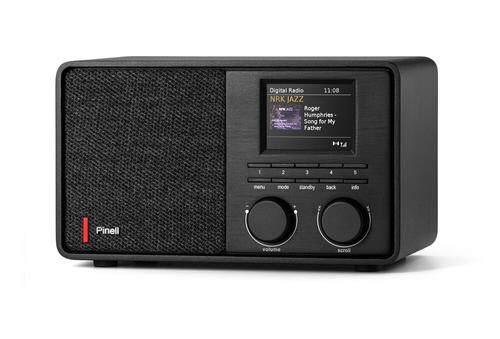 PINELL Supersound 201 DAB+ radio FM / DAB +, Bluetooth,  Equalizer,  Clock / Alarm, 10 förinställningar,  hörlursutt (102942)