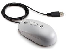 HP LASER-MOUSE USB 2-BUTTONS GREY F/ HP PC                    IN PERP