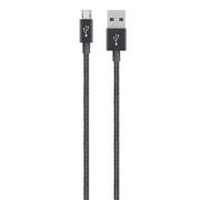 BELKIN Premium MIXIT Metallic Micro-USB to USB Cable - Black