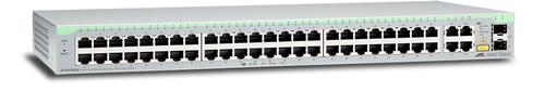 Allied Telesis 48 PF LAN WEBSMART SWITCH 4PORT 990-004646-30 UK IN CPNT (AT-FS750/52-30)