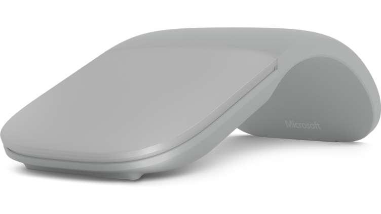 Microsoft - Surface Arc Mouse - mus - Bluetooth 4.1 - lysegrå