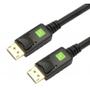 TECHLY DisplayPort 1.2, Audio/Video Kabel, schwarz, 0.5 Mete