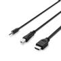 BELKIN VGA TO HDMI HIGH RETENTION COMBO CABLE 3M CABL (F1DN1CCBL-VH-10)
