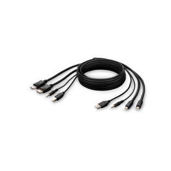 BELKIN Kvm Cable Black 1.8 M (F1DN2CCBL-MP6T)
