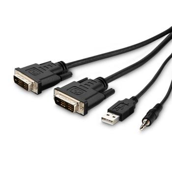 BELKIN TAA Dual-Head DVI-D to HDMI High Retention KVM Combo Cable 1.8m (F1DN2CCBL-DH6T)