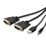 BELKIN TAA Dual-Head DVI-D to HDMI High Retention KVM Combo Cable 1.8m IN (F1DN2CCBL-DH6T)