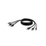 BELKIN TAA HDMI to HDMI High Retention KVM Combo Cable 1.8m IN