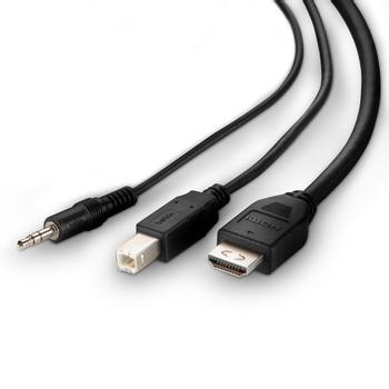 BELKIN Kvm Cable Black 1.8 M (F1DN1CCBL-DH6T)