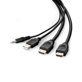 BELKIN Kvm Cable Black 3 M (F1DN2CCBL-HH10T)