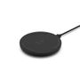 BELKIN 15W WIRELESS CHARGING PAD MICROUSBCABLE W/POWER SUPP BLACK CHAR (WIA002VFBK)