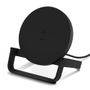 BELKIN 10W WIRELESS CHARGING STAND MICROUSBCABLE W/POWER SUPP BLACK CHAR (WIB001VFBK)